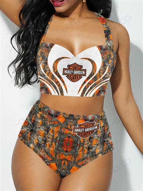 Harley Davidson Motorcycle Sexy Bikini Swimsuit NALA263 BikerGod