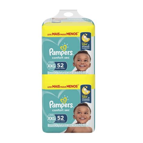 Pañales Pampers Confort Sec Talle Xxg 104 Uds — Farmacia El Túnel