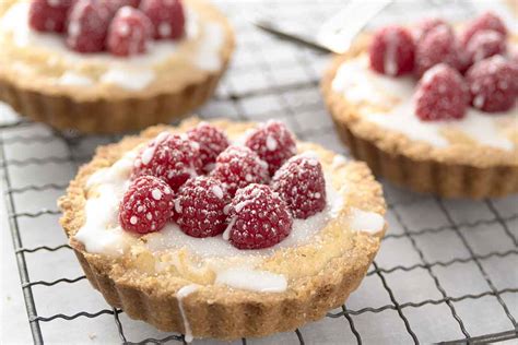 Mini Raspberry Almond Tarts