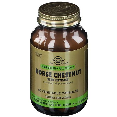 Solgar Horse Chestnut Seed Extract Shop Pharmaciefr