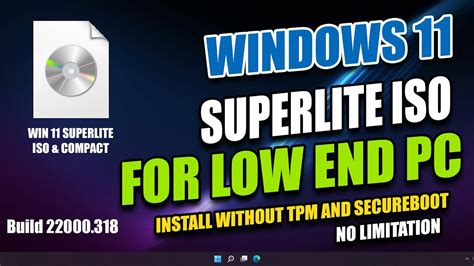 Windows Superlite Build Only For X Install Without Tpm Hot Sex Picture