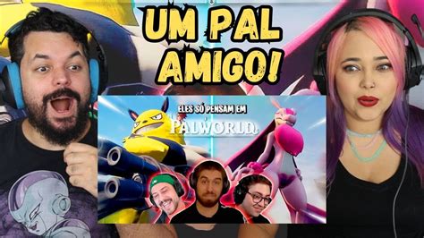 Eles Ficaram Encantados Os Pals Streamers Reagindo Palworld