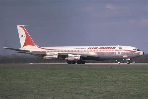 1977 VT DVA Boeing 707 337B Air India Aeronave