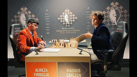 Magnus Carlsen Vs Alireza Firouzja FreeStyle GOAT Challenge 2024