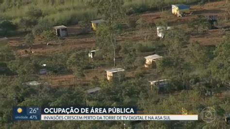 Vídeo Invasão De área Pública Cresce Perto Da Torre De Tv Digital