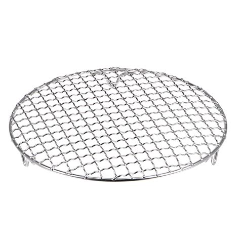 Uxcell Round Cooking Rack 9 Inch 201 Stainless Steel Cross Wire