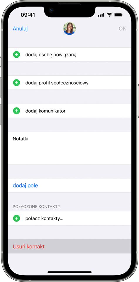 Zarządzanie kontaktami i ich usuwanie na iPhonie lub iPadzie Wsparcie