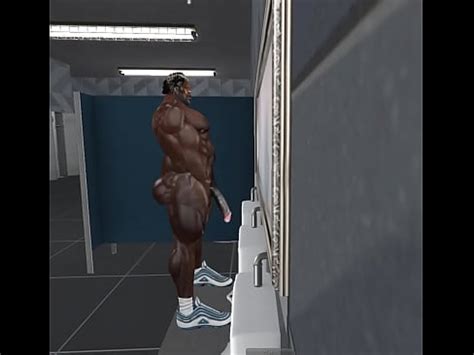 Huge Black Gym Bull Gets Horny XVIDEOS