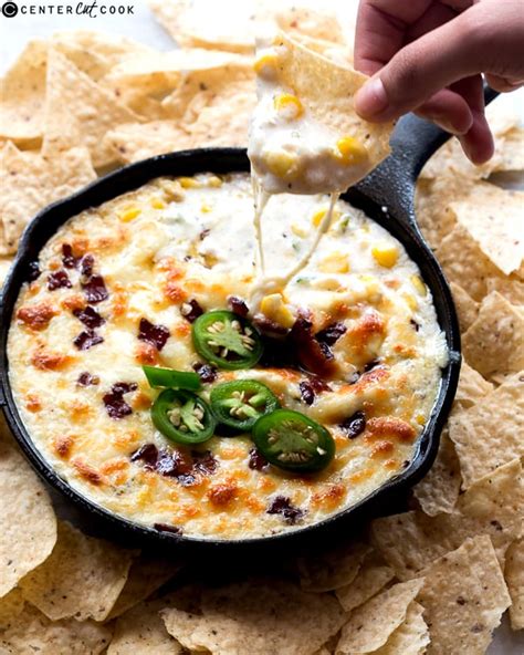 Cheesy Bacon Jalapeno Corn Dip Recipe