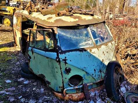 1958 1960 Volkswagen Station Wagon Wrecking Yard Ranger Flickr