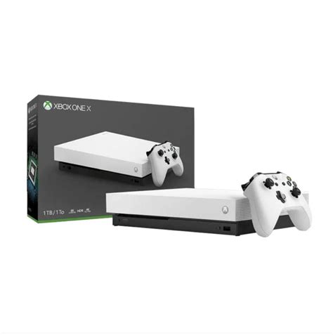 Microsoft Xbox One X 1tb Robot White Special Edition Cor Branco Console De Videogame Xbox One