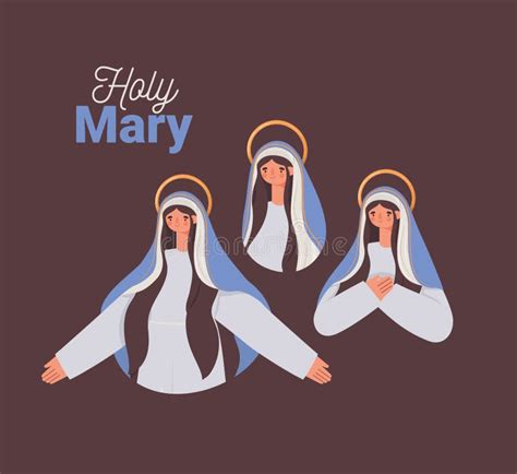 Assumption Of Holy Mary Stock Vector Illustration Of Mother 221421797