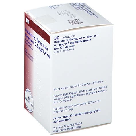 Dutasterid Tamsulosin Heumann Mg Mg St Mit Dem E Rezept