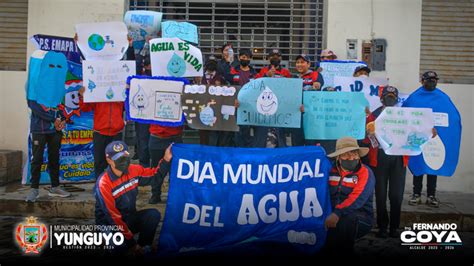 EMAPA Yunguyo Conmemora el Día Mundial del Agua brindando charla a