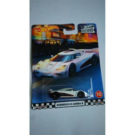 Hot Wheels Premium Boulevard Koenigsegg Agera R White Shopee Malaysia
