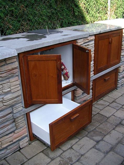 Custom Made Outdoor Kitchen Cabinetry By Don Laporte Fine Woodworking