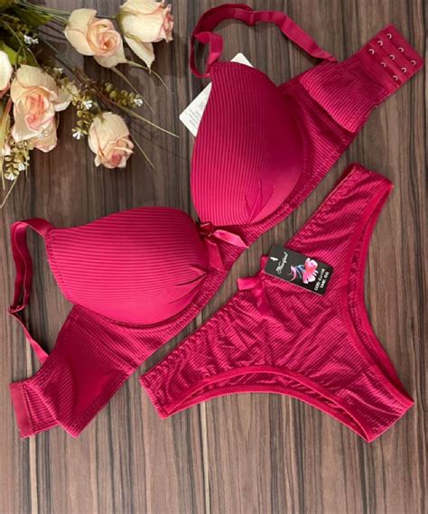 Conjunto De Lingerie Lingerie Feminina Needfeel Nunca Usado Enjoei