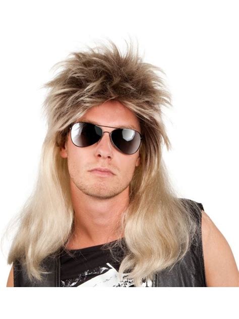 Jaren 80 Rocker Pruik Blond Feestkleding Nl