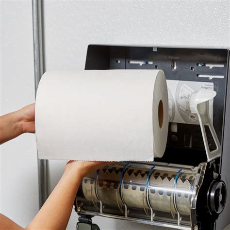 Lavex Premium White Aircell Tad Hardwound Paper Towel Roll