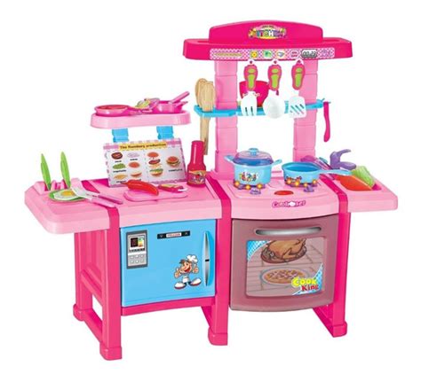 Cozinha De Brinquedo Completa Infantil Kit Maleta Chef Mercadolivre