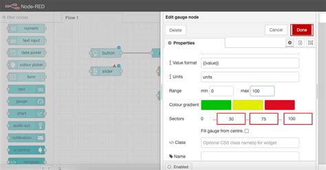 Node RED仪表板教程 InfluxData InfluxDB 时序数据库