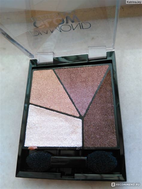 Тени для век MAYBELLINE BY EYESTUDIO DIAMOND GLOW - «Тени мейбелин ...