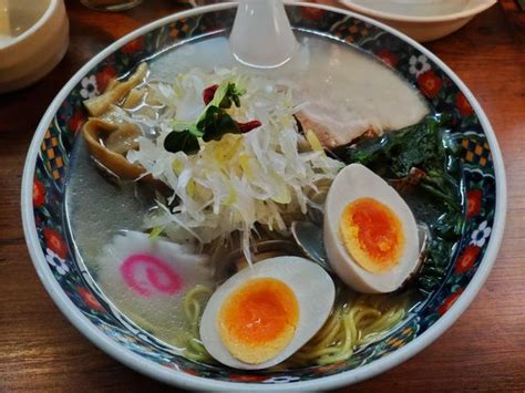 浅利そば 大盛 味玉チャーシュー半飯函館らーめん 船見坂のレビュー ラーメンデータベース