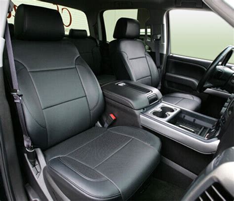 Clazzio Nappa Leather Black Seat Covers For Ram