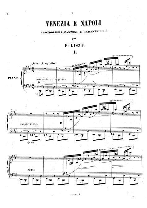 Liszt Franz Annees De Pelerinage II Supplement S 162 For Piano