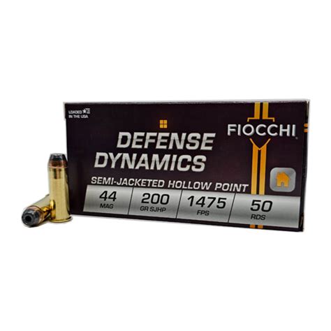 44 Mag 200 Grain JHP 50 Rounds