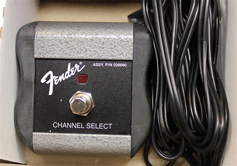 Fender One Button Channel Footswitch Reverb