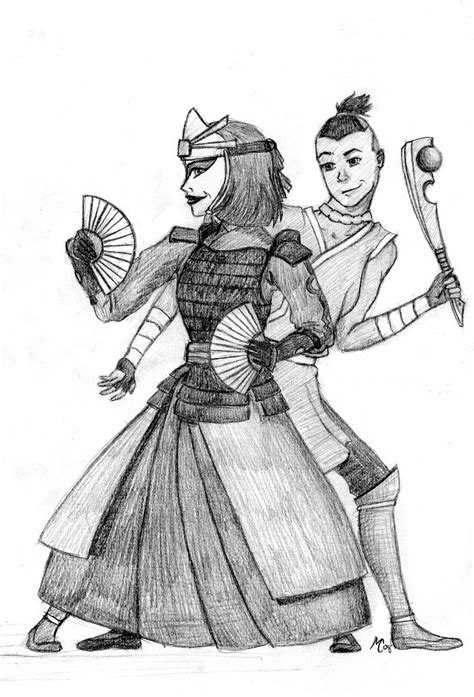 Suki X Sokka By Foreversea On Deviantart