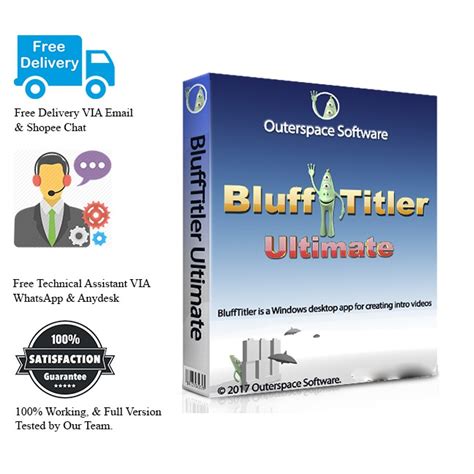 Blufftitler Ultimate Full Version Shopee Malaysia