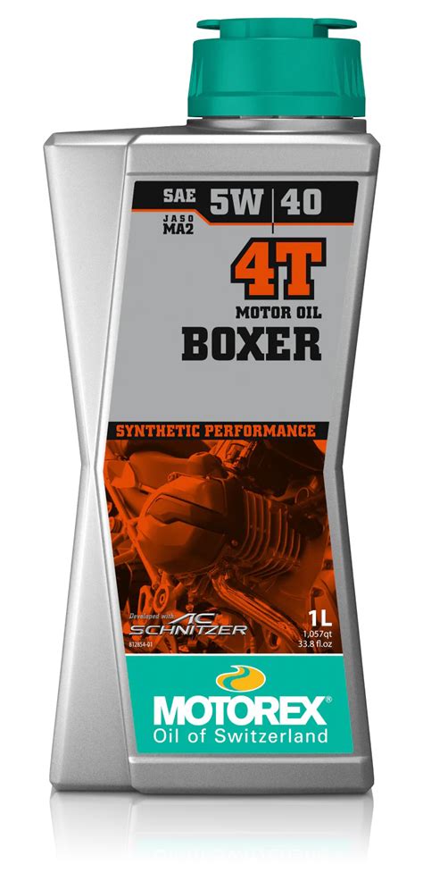 Motorex Boxer 4T SAE 5W 40 Engine Oil Cycle News