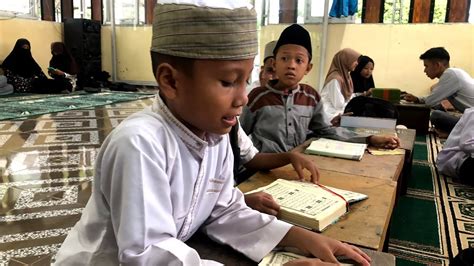 Semangat Belajar Al Quran Santri Dan Santriwati Tpa An Namirah Tahfiz