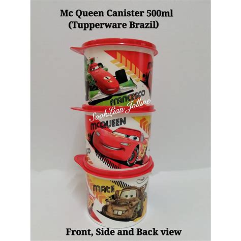 Tupperware Mcqueen Canister 500ml Shopee Malaysia