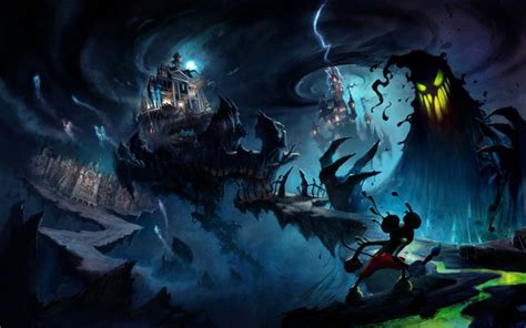 Epic Mickey Concept Art By Jordan Lamarre Wan Concept Art World