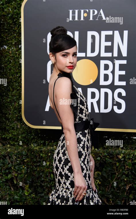 Sofia Carson Attends The 76th Annual Golden Globe Awards At The Beverly