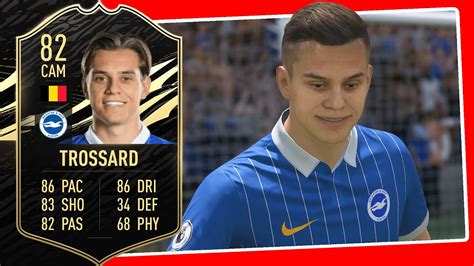 UNDERRATED TRY HIM TROSSARD FIFA 21 PLAYER REVIEW 82 IF LEANDRO