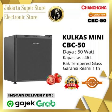 Jual Kulkas Mini Bar Portable Changhong Cbc L Kulkas Hotel