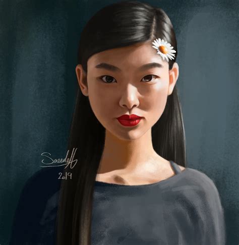 Artstation Semi Realistic Portrait