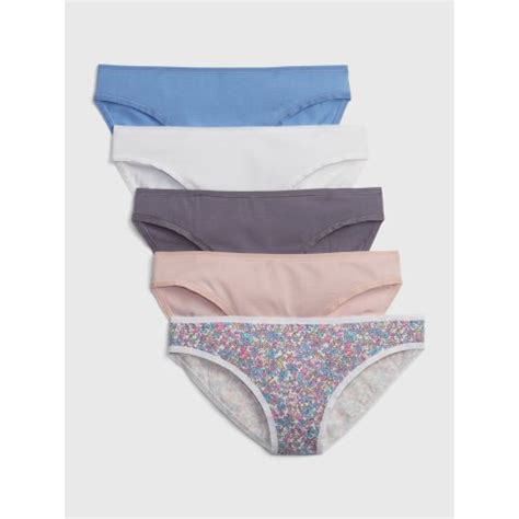 Organic Stretch Cotton Bikini Pack 有机弹力棉内裤 条装 超值好货 加拿大省钱快报