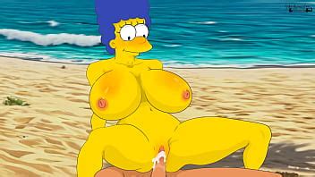 Marge on a nude beach The Simpsons New Animation ಥ ಥ Dsanimatin HENTAI XVIDEOS