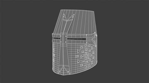 Medieval Helmet 01 - 3D Model by frezzy