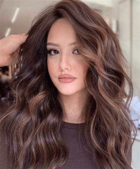 Spring Hair Color Ideas For Brunettes Rose Gold Spring Hair Color