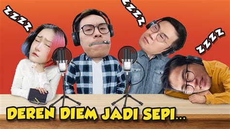 deren coba full diem  video  record  langsung sepi banget