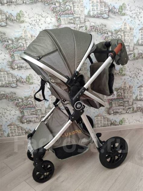 Коляска Luxmom v9 2в1, новый, в наличии. Цена: 11 000₽ во Владивостоке