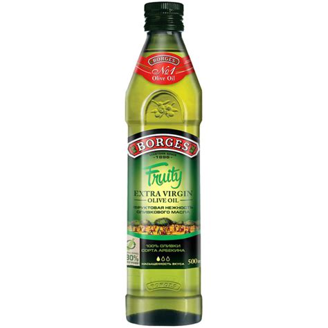 Масло оливковое Borges Fruity Extra Virgin, 500мл - купить с доставкой ...