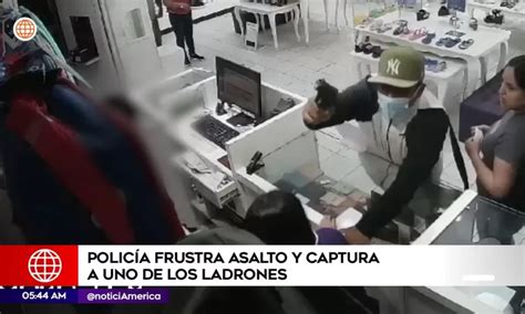 San Juan De Lurigancho Policía Frustró Asalto