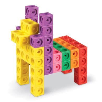 Learning Resources Mathlink Cubes Kostki Matematyczne Zestaw